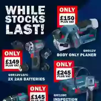 Power Up With Bosch 12V Power Tools! Now On Offer!